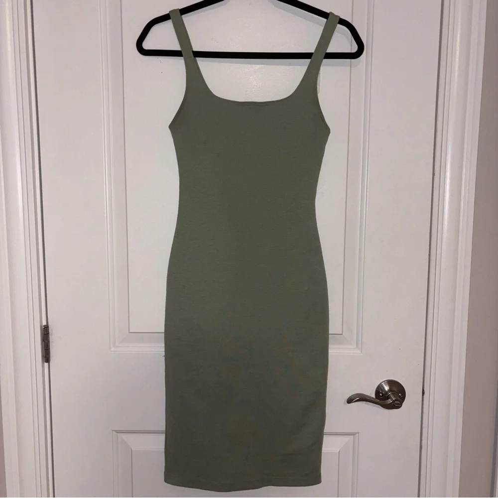 Sage Green Dress - Picture 2 of 5